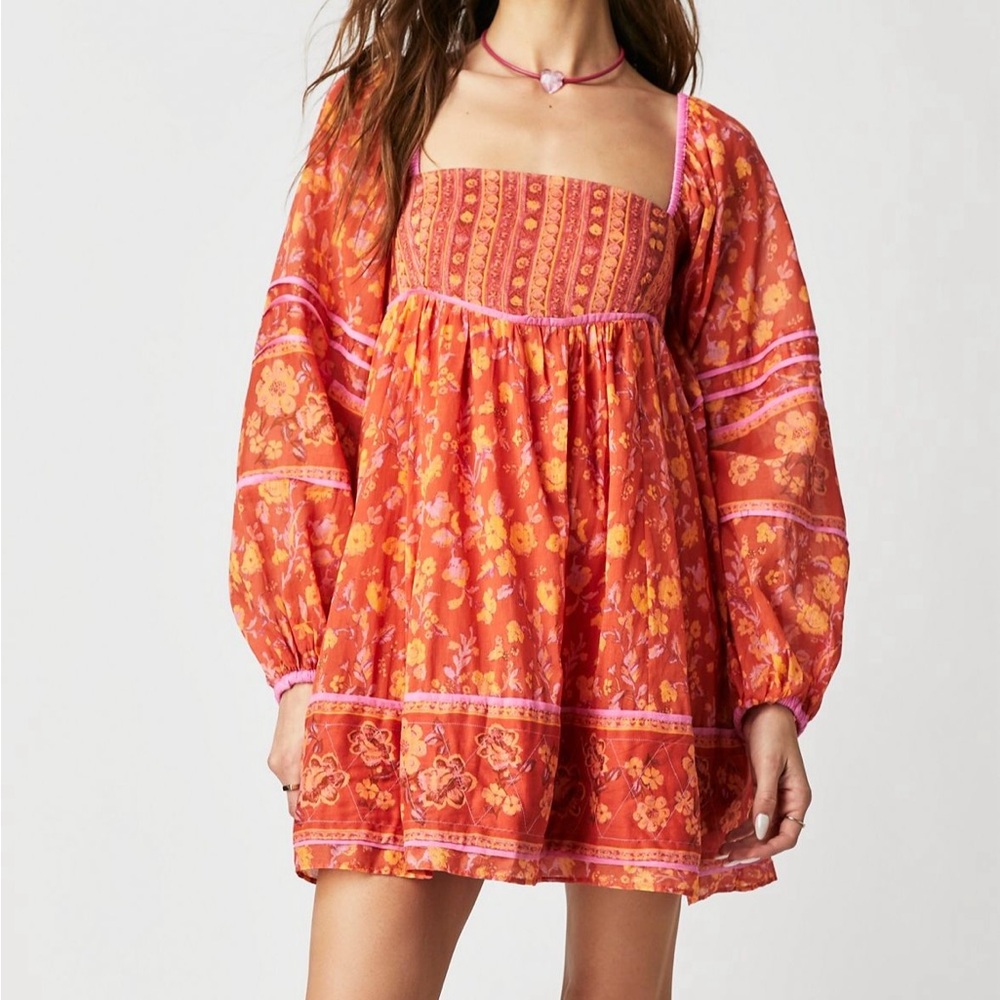 Free People Endless Afternoon Mini Dress